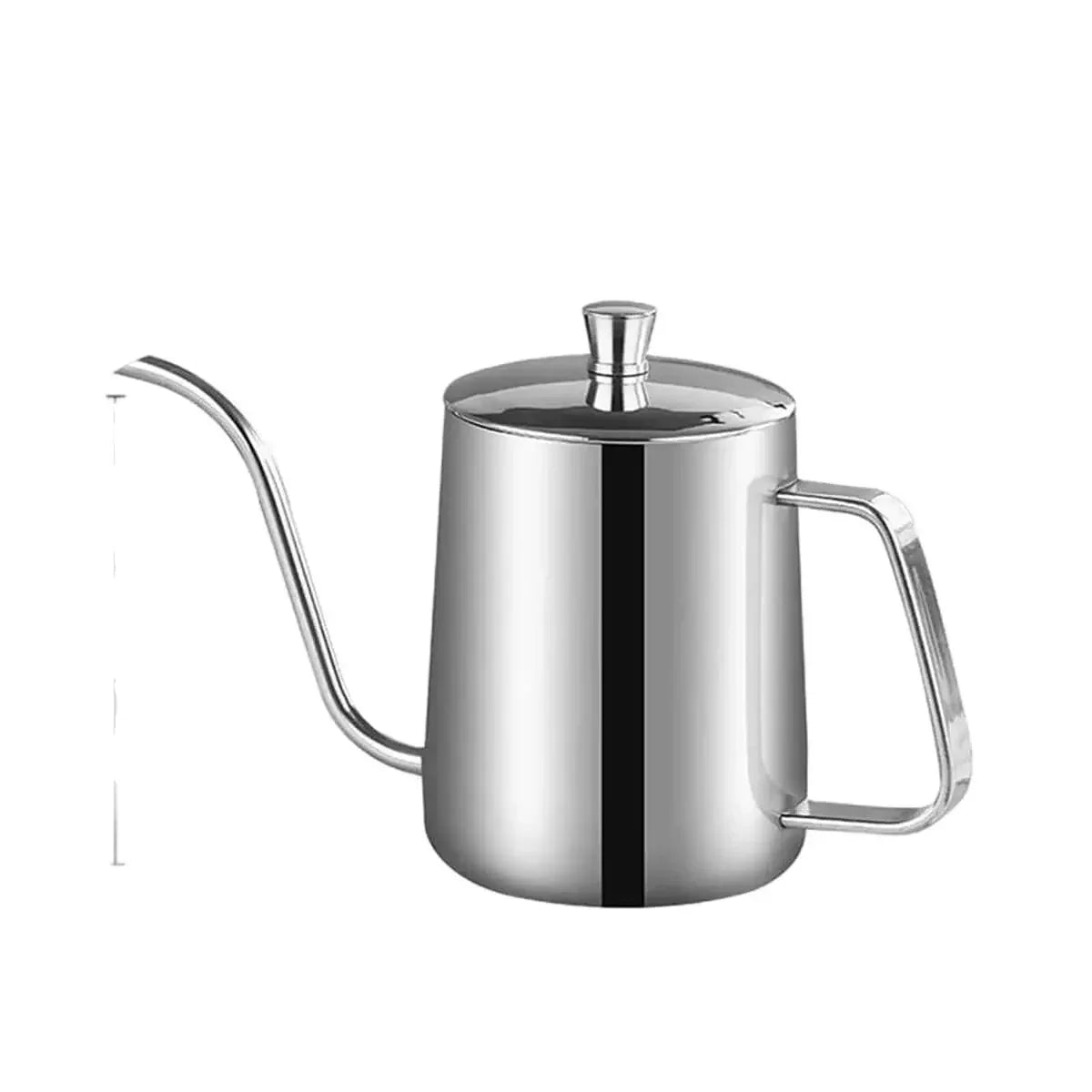 1PC-350ML Pour Over Coffee Kettle Gooseneck Pour Over Coffee Pots Drip Coffee Maker Stainless Steel Home Barista Accessories