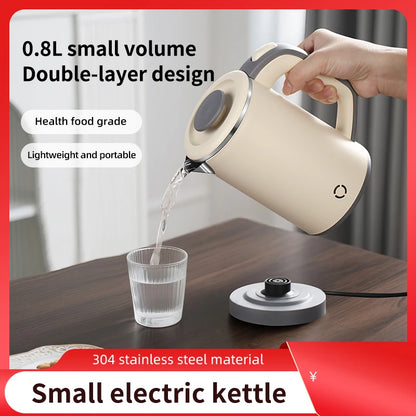 Electric kettle 800ml small kettle heating kettle office household electric kettle tea and milk.