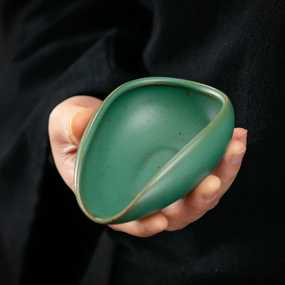 Coffee Accessories Compact Ceramic Ware Espresso Bean Scoop Food-Safe Bean Scoop For Cafe Use Tea Enthusiasts Coffee Gift