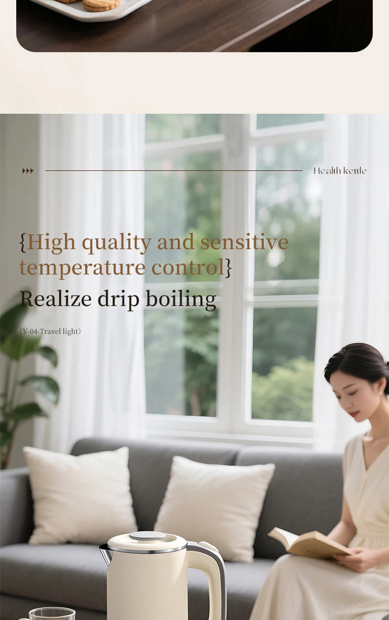 Electric kettle 800ml small kettle heating kettle office household electric kettle tea and milk.