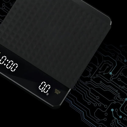 High-precision Electronic Coffee Scale with Waterproof Pad LED Display USB Timing Professional Home Coffee Accessories 3kg/5kg