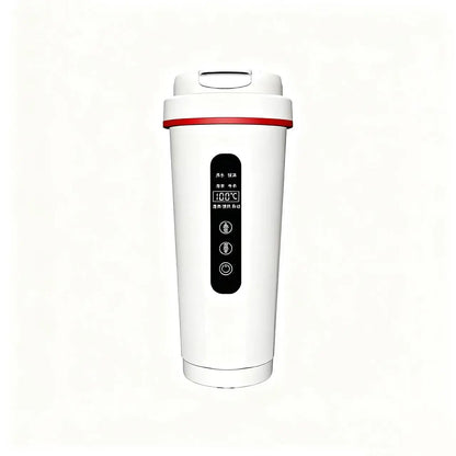 12V/24V Vehicle-Mounted Electric Kettle 500ML Large Capacity with 316 Stainless Steel Liner Fast Heating Anti-Dry-Burn Function