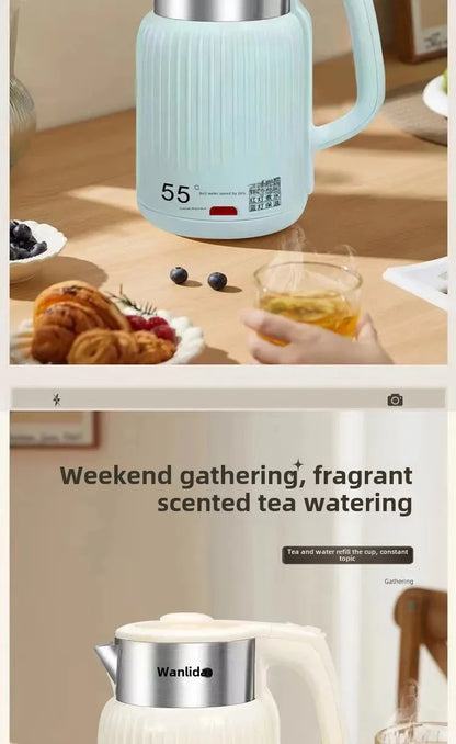 Intelligent Constant Temperature Electric Kettle 1500w Stainless Steel Electric Kettle Household 1.8L Portable Electric Kettle