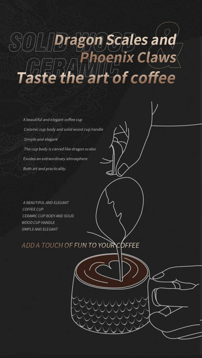 Bincoo Espresso Mug 200ml Ceramic Coffee Cup and Saucer Professional Home Barista Latte Art Mug Exquisite Kitchen Accessories