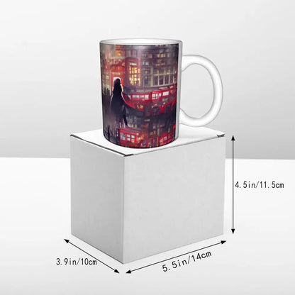 London Mug Funny Ceramic Coffee Cups Tea Mugs Milk Cup Drinkware Gift for Friends