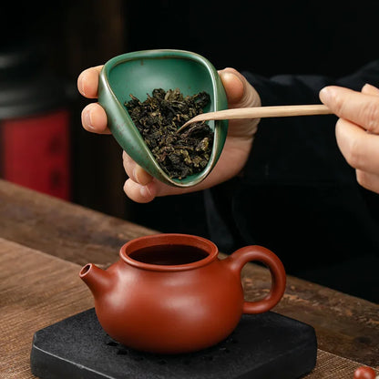 Coffee Accessories Compact Ceramic Ware Espresso Bean Scoop Food-Safe Bean Scoop For Cafe Use Tea Enthusiasts Coffee Gift