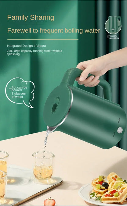 Electric kettle, stainless steel, small household appliances, household kettle, automatic power off