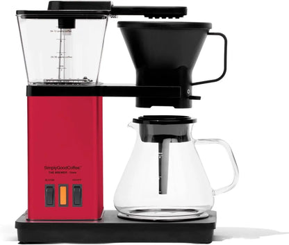 Coffee Maker/Coffee Machine. 8 Cup Automatic Drip Pour Over Coffee Brewer With Vynil Wrap Custom Kit. Easy To Use