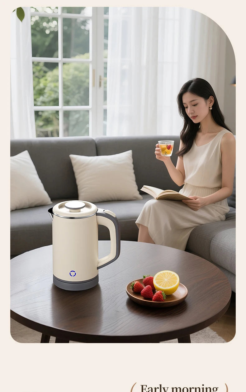 Electric kettle 800ml small kettle heating kettle office household electric kettle tea and milk.