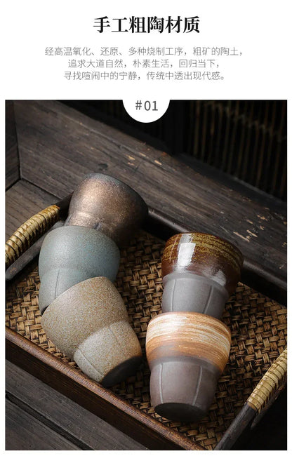 Mug Coarse Ceramic Coffee Mug Cup Tea Cup Vintage Rough Pottery Coffee Mug Tea Cup