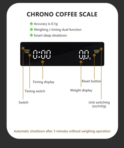 Coffee Set Coffee Accessories Manual Grinder Mill Glass Pot with Filter Dripper Gooseneck Kettle Specialized BaristaSet