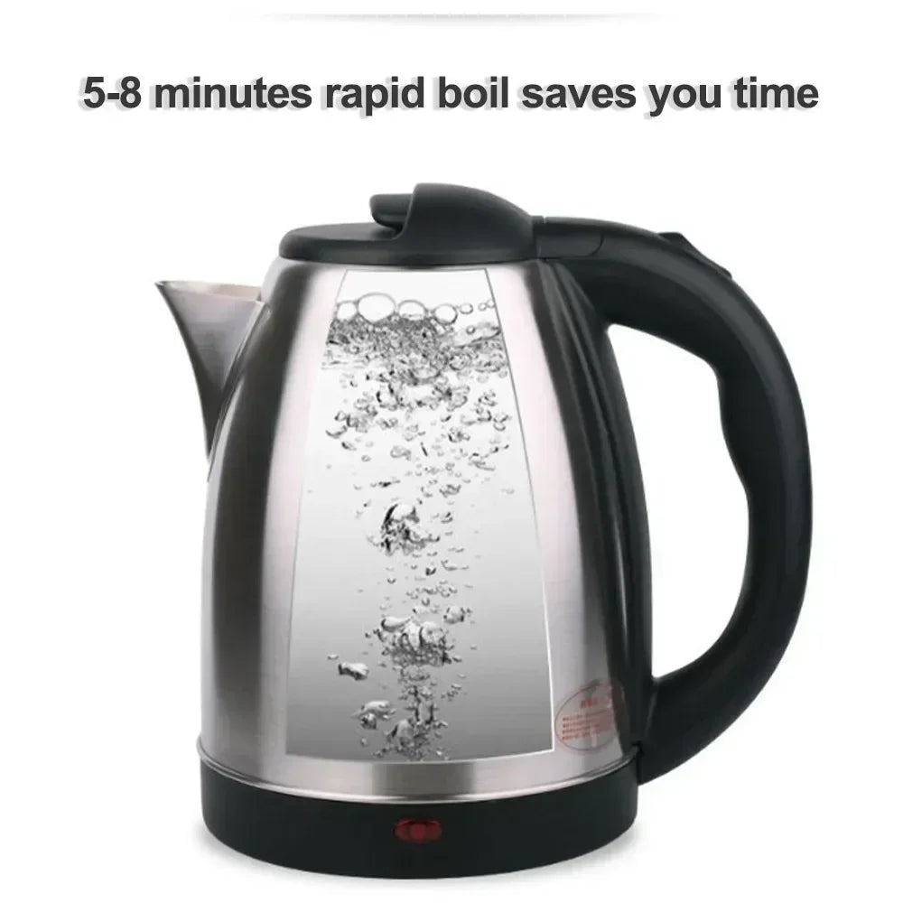 Electric Kettle 2L Hot Water Kettle Stainless Steel Electric Teapot Coffee Tea Beverage Boiler Electric Water Heater 220v/230v