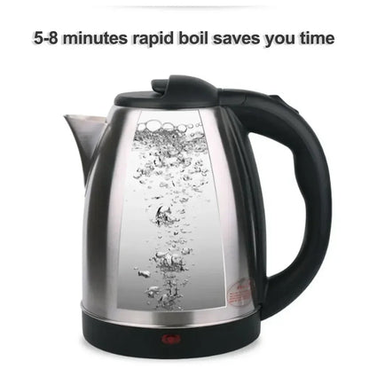 Electric Kettle 2L Hot Water Kettle Stainless Steel Electric Teapot Coffee Tea Beverage Boiler Electric Water Heater 220v/230v