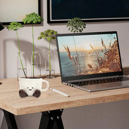 Cute Coffee Mug Adorable Home Kitchen Drinkware Ceramic Funny Coffee Cup for Wine Latte Water Hot Cocoa Cold Hot Drinks