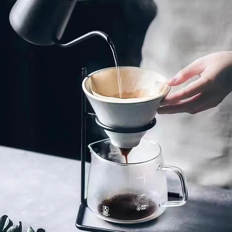 Pour Over Stand Coffee Station Pour Over Coffee Dripper Minimalist Coffee Maker Drip Filter Cup Stand Hand Drip Coffee Bracket