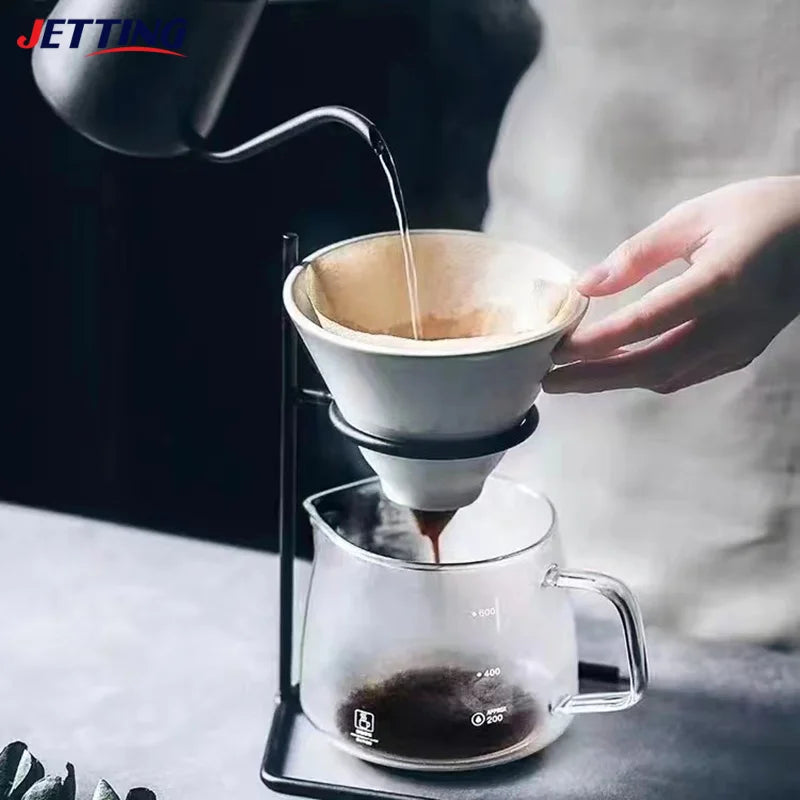 Pour Over Coffee Rack Coffee Maker Drip Filter Cup Rack Stand Brewer Holder Hand Drip Bracket Pour Over Dripper Maker Drip