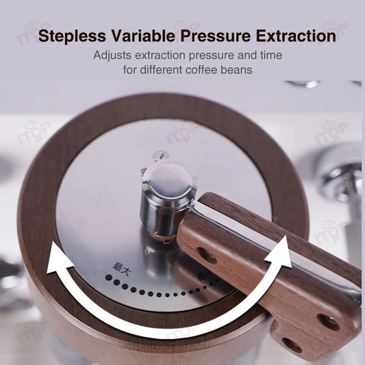 ITOP CMDR3000 Coffee Machine Commercial Dual-Pump Triple-Thermoblock 3000W Stepless Pressure Control PID System for Cafe