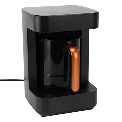 Hot Beverage Coffee Maker Portable 7 Cups Turkish Coffee Machine LCD Touchscreen 11 Heating Modes Milk Frother for Office