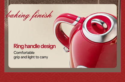 European-style retro electric kettle, 1.3L large capacity, constant temperature and heat preservation, a great home item