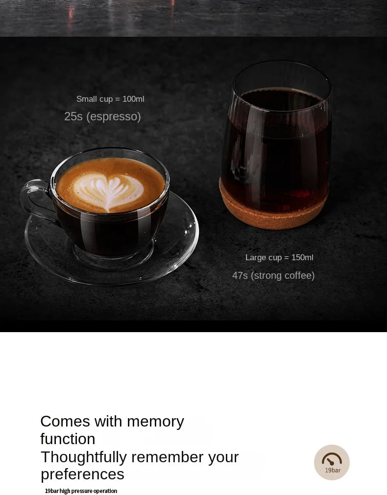 All-In-One Home & Commercial Espresso & Americano Capsule Coffee Machine Small Automatic With Battery Electric Power Source