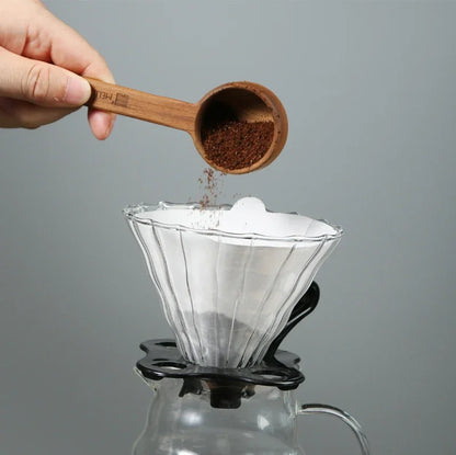Wood Pulp  01 Cone Filter Pour Over 1-3Cups Natural Drip Coffee Paper Filters Makers Accessories
