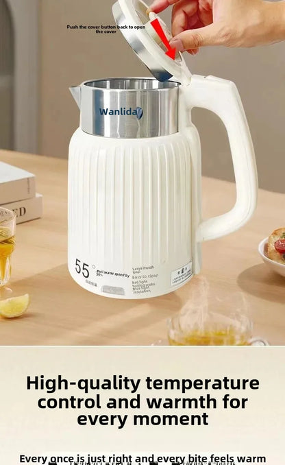 Intelligent Constant Temperature Electric Kettle 1500w Stainless Steel Electric Kettle Household 1.8L Portable Electric Kettle