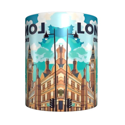 London Mug Funny Ceramic Coffee Cups Tea Mugs Milk Cup Drinkware Gift for Friends
