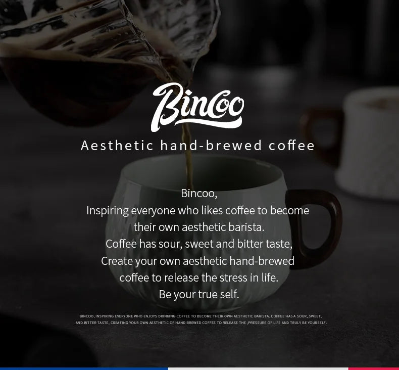 Bincoo Espresso Mug 200ml Ceramic Coffee Cup and Saucer Professional Home Barista Latte Art Mug Exquisite Kitchen Accessories