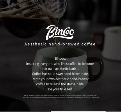 Bincoo Espresso Mug 200ml Ceramic Coffee Cup and Saucer Professional Home Barista Latte Art Mug Exquisite Kitchen Accessories