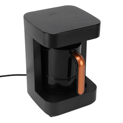 Hot Beverage Coffee Maker Portable 7 Cups Turkish Coffee Machine LCD Touchscreen 11 Heating Modes Milk Frother for Office