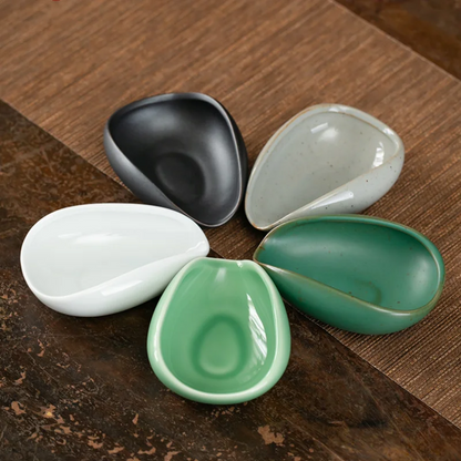 Coffee Accessories Compact Ceramic Ware Espresso Bean Scoop Food-Safe Bean Scoop For Cafe Use Tea Enthusiasts Coffee Gift