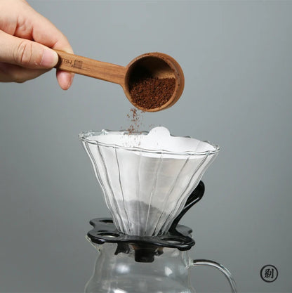 Wood Pulp  01 Cone Filter Pour Over 1-3Cups Natural Drip Coffee Paper Filters Makers Accessories