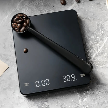 High-precision Electronic Coffee Scale with Waterproof Pad LED Display USB Timing Professional Home Coffee Accessories 3kg/5kg