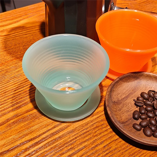 A74G-Pour Over Coffee Dripper Filters Cups Hand Pouring Slow Brewing Coffee Pour Over For Cafe Travel Home