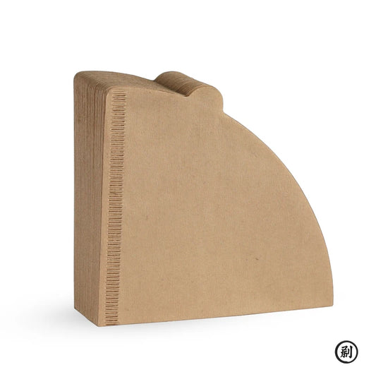 Wood Pulp  01 Cone Filter Pour Over 1-3Cups Natural Drip Coffee Paper Filters Makers Accessories