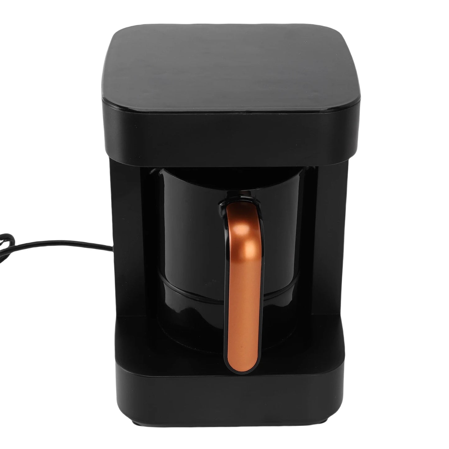 Hot Beverage Coffee Maker Portable 7 Cups Turkish Coffee Machine LCD Touchscreen 11 Heating Modes Milk Frother for Office