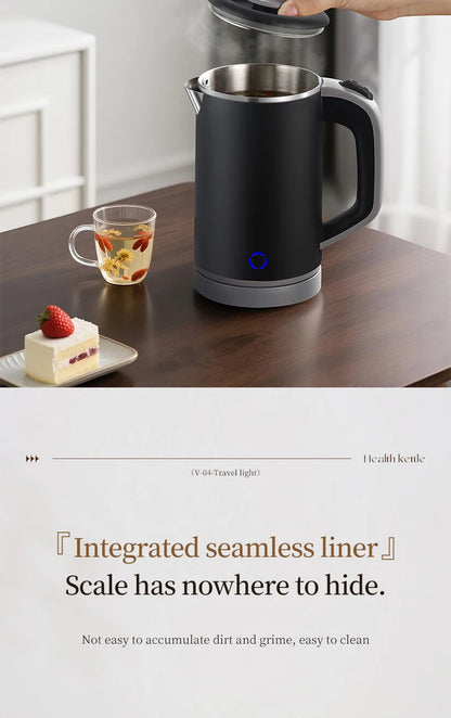 Electric kettle 800ml small kettle heating kettle office household electric kettle tea and milk.