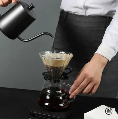 Wood Pulp  01 Cone Filter Pour Over 1-3Cups Natural Drip Coffee Paper Filters Makers Accessories