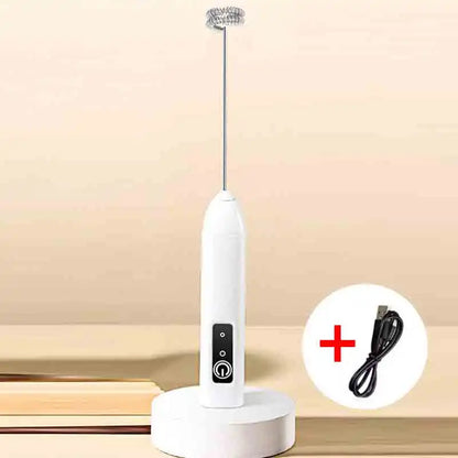 Diwiter Electric Milk Frother Handheld Egg Beater Foamer Coffee Maker Electric Blender Mixer Mini Portable Blender Kitchen Tool