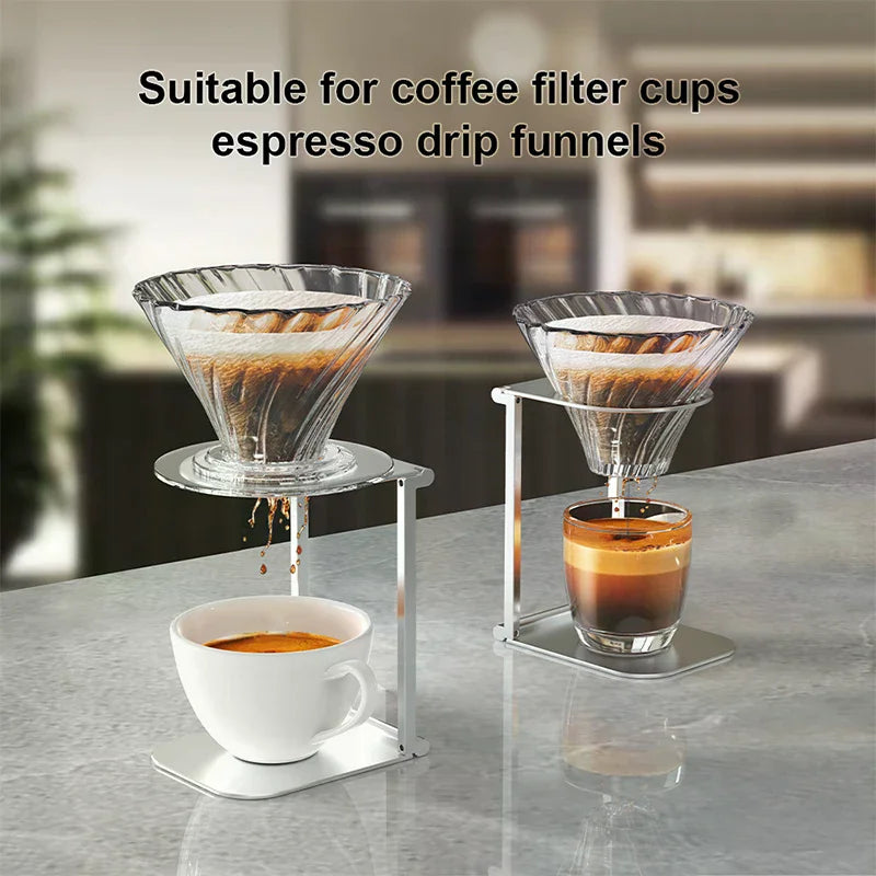 Coffee Maker Stand, Portable & Foldable Espresso Machine Stand, Office Coffee Stand With Base