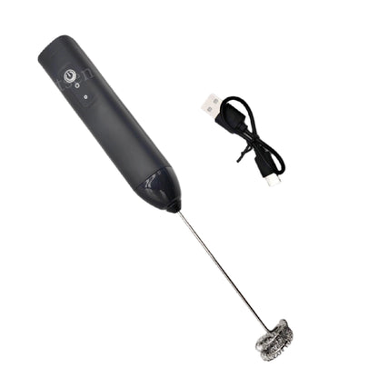 Wireless Milk Frother Electric Type-C Handheld Blender Stainless Steel Mini Coffee Maker Whisk Mixer For Coffee Cappuccino Cream