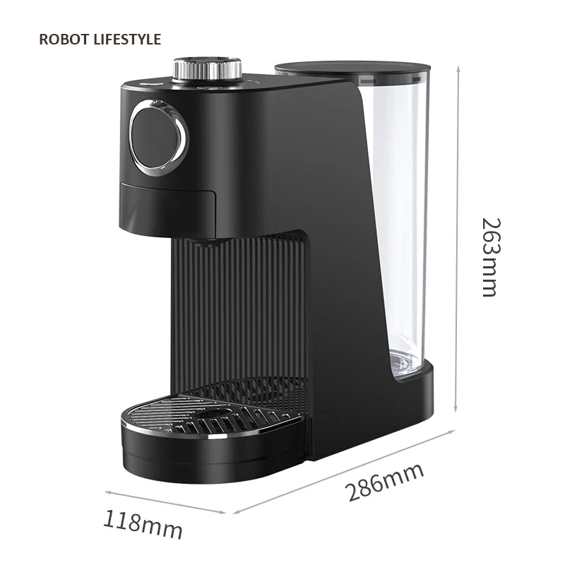 Coffee Maker 3 in 1 Multi Coffee Machine Hot/Cold, Dual Extraction, 20Bar, 1.4L Water Tank Home Hotel Coffee Maker