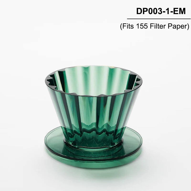 Minos Cupcake Dripper, Pour Over Coffee Dripper, Pour Over Coffee Maker (Fits 155 Filter Paper) - Ideal for Home, Office,