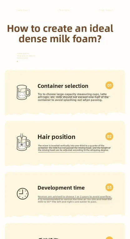 Wireless Milk Frother Electric Type-C Handheld Blender Stainless Steel Mini Coffee Maker Whisk Mixer For Coffee Cappuccino Cream