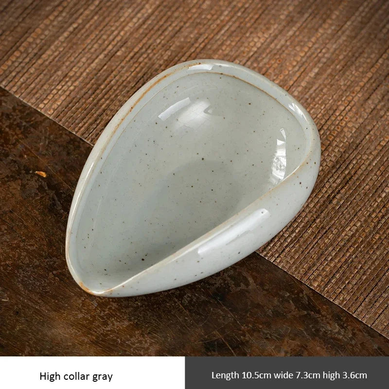 Coffee Accessories Compact Ceramic Ware Espresso Bean Scoop Food-Safe Bean Scoop For Cafe Use Tea Enthusiasts Coffee Gift