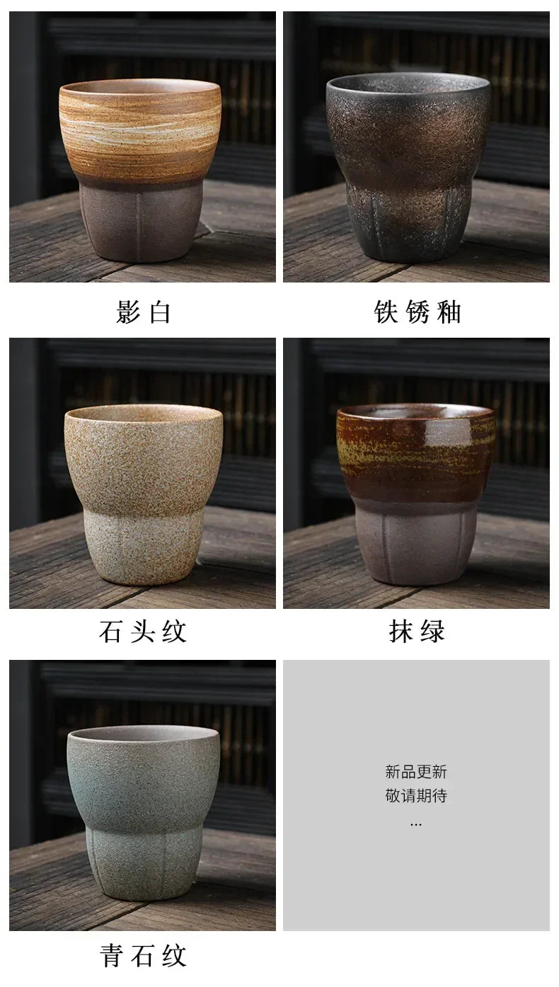 Mug Coarse Ceramic Coffee Mug Cup Tea Cup Vintage Rough Pottery Coffee Mug Tea Cup