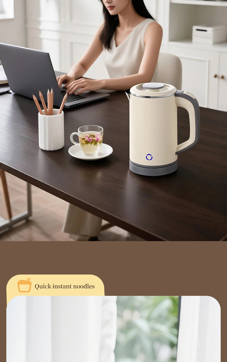 Electric kettle 800ml small kettle heating kettle office household electric kettle tea and milk.