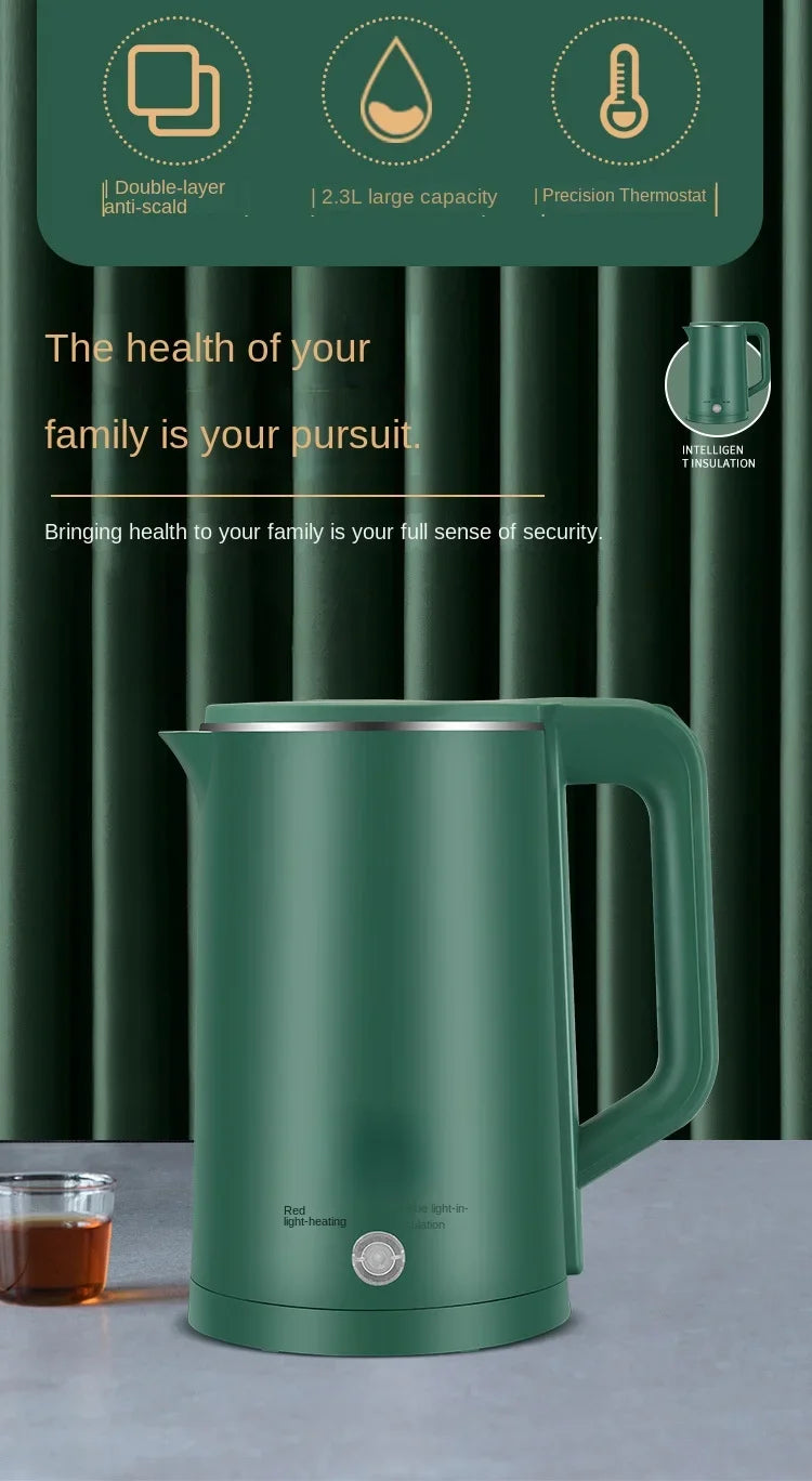 Electric kettle, stainless steel, small household appliances, household kettle, automatic power off