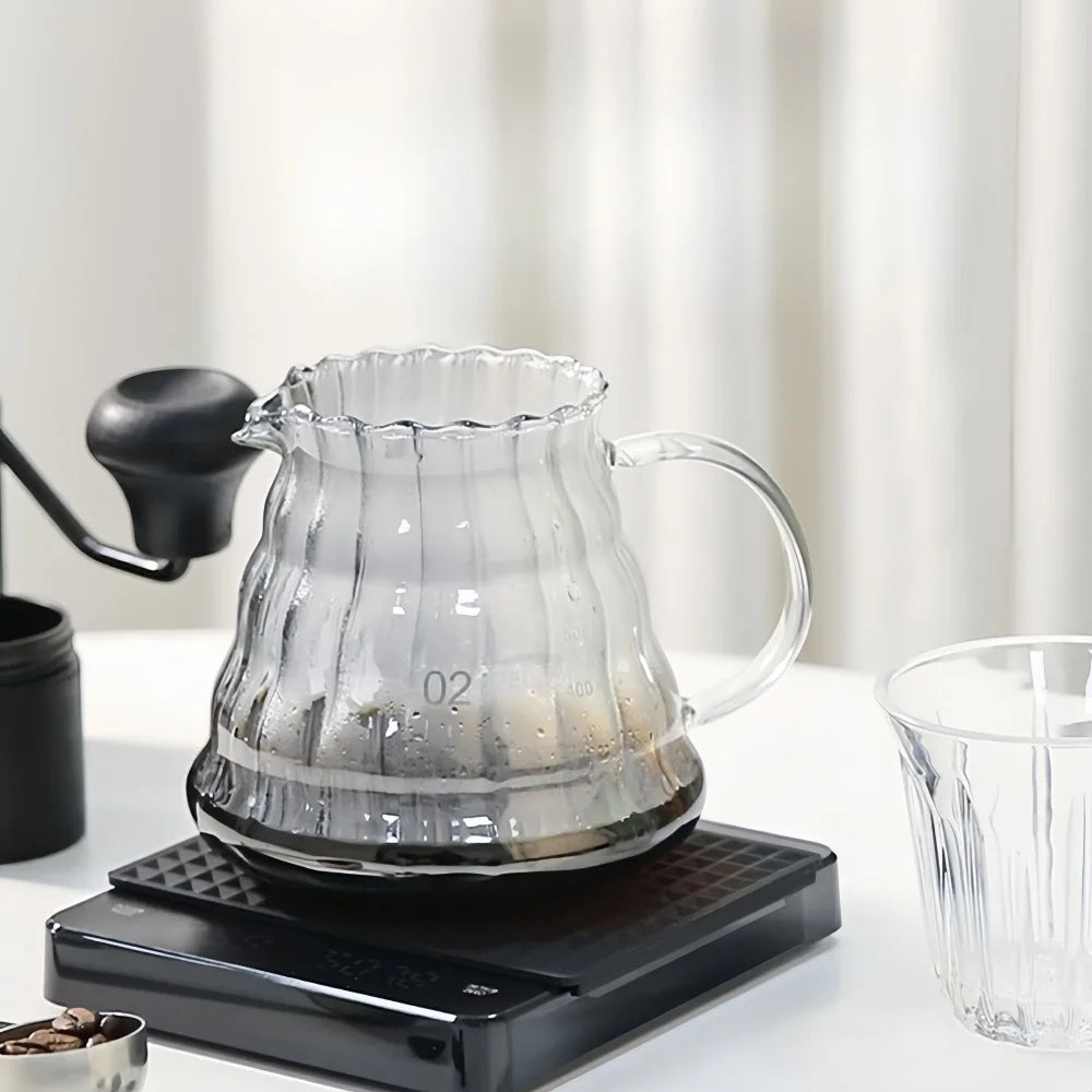 High-precision Electronic Coffee Scale with Waterproof Pad LED Display USB Timing Professional Home Coffee Accessories 3kg/5kg