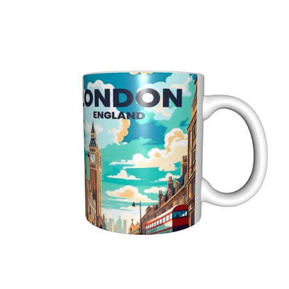 London Mug Funny Ceramic Coffee Cups Tea Mugs Milk Cup Drinkware Gift for Friends